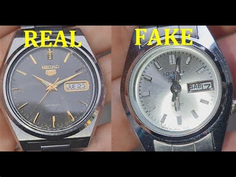 fake seiko 5 watch|how to know if seiko watch is original.